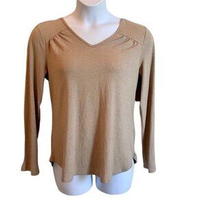Style & Co Long Sleeve Top Womens Medium